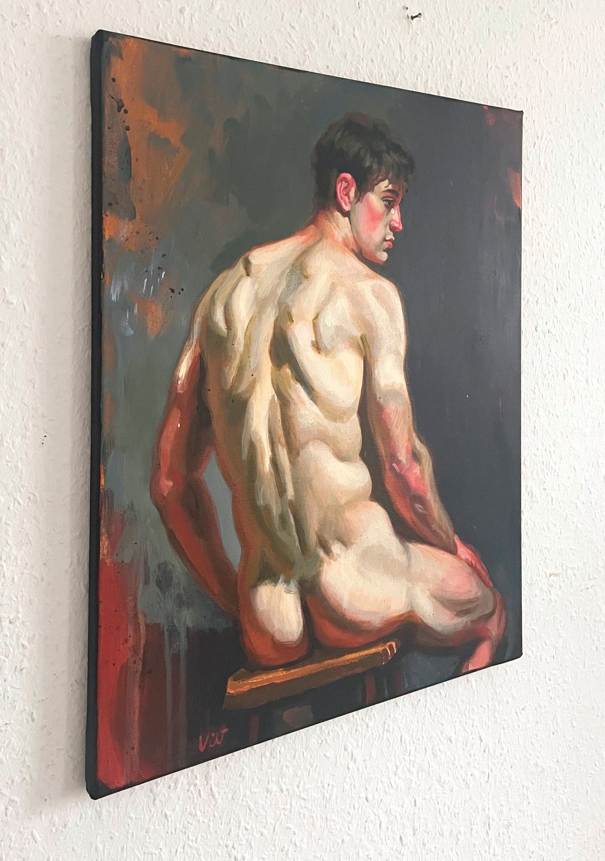 Seated Male Back