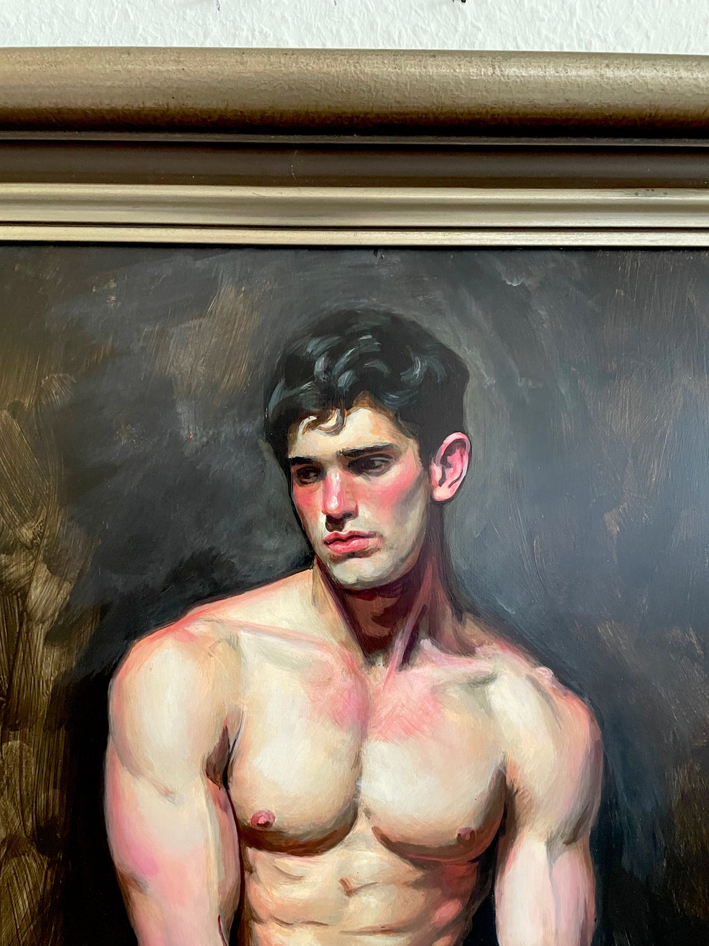 Figure on a Stool